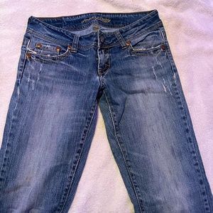 American eagle low rise flare jeans